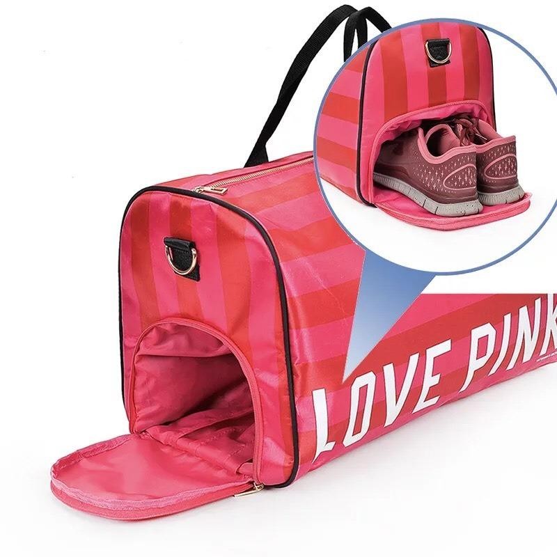 victoria secret sport bag pink