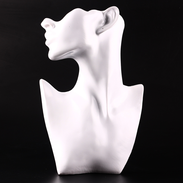 White Resin Figurine Mannequin Model Jewelry Display Stand Rack review
