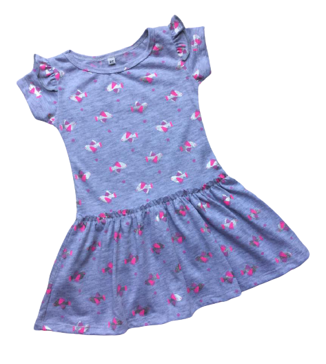 fish cut dress for baby girl