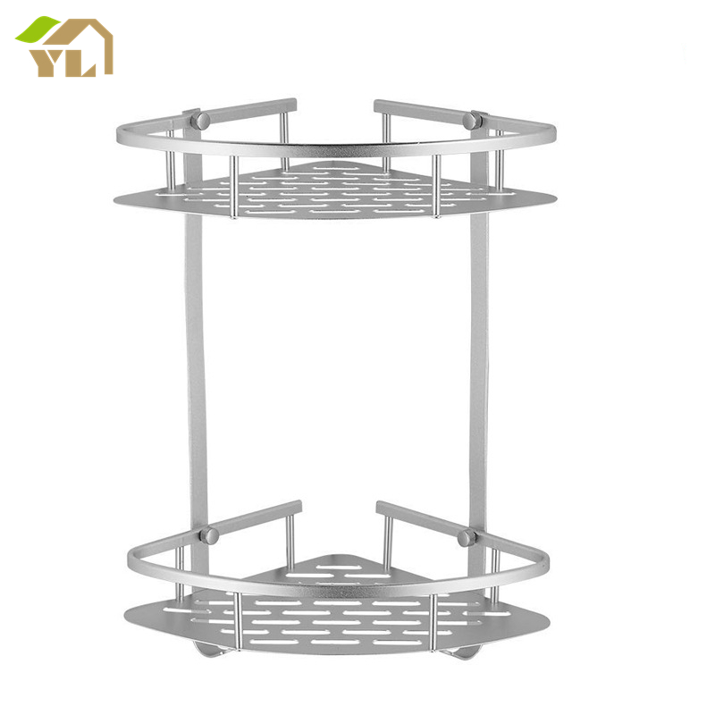 2/3 Layer Stainless Steel Corner Bathroom Organizer Shower Comfort CR