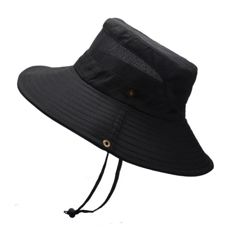 Sun hat summer breathable men's outdoor fisherman hat sun hat  mountaineering travel hat beach hat cap for men original