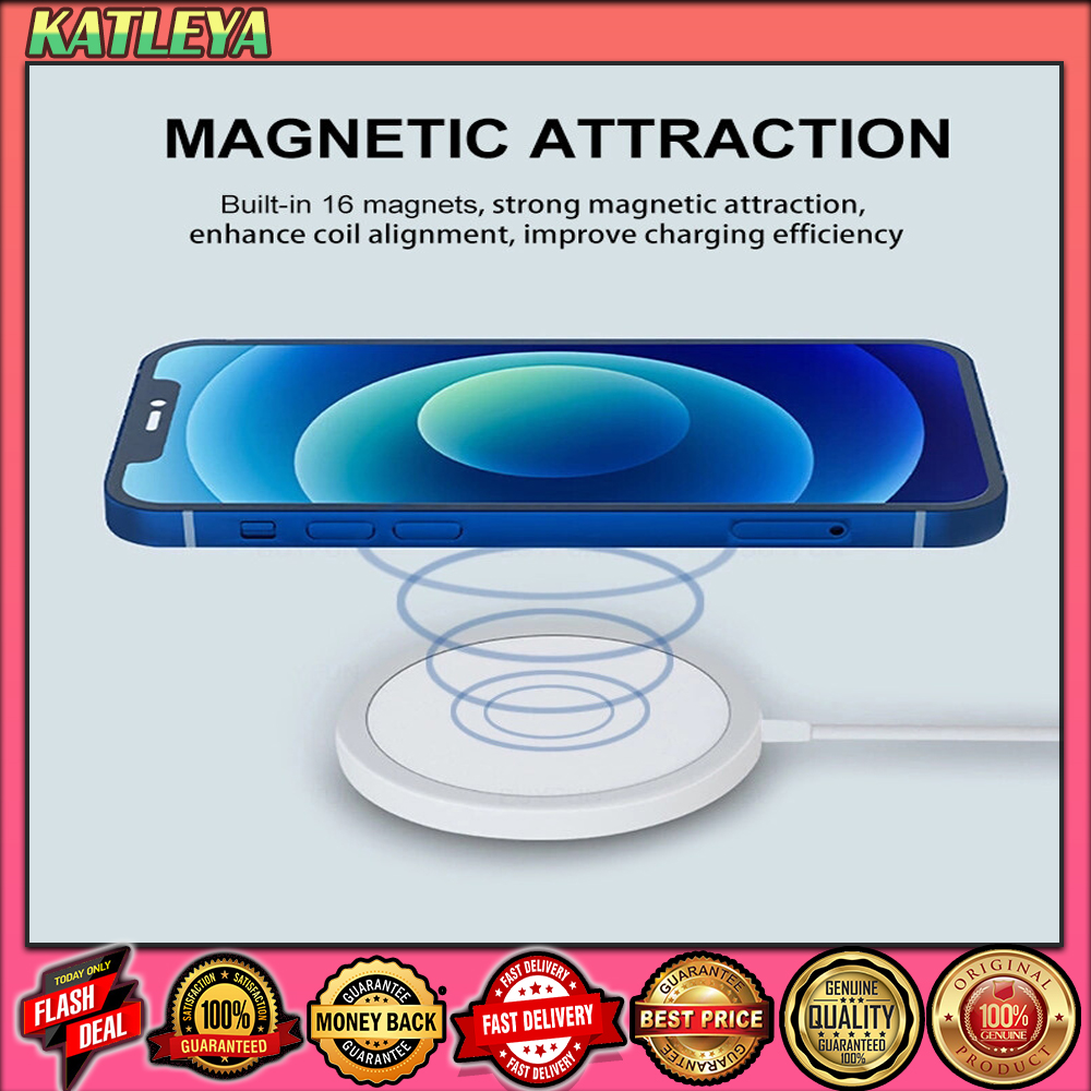 Original Best Seller C06 MagSafe Charger Mcdodo 15W Magnetic Wireless  Charger for iphone 13 12 11 Pro Max Qi Fast Charger for IPhone Xr Xs X 8  Plus Samsung Huawei Xiaomi mag