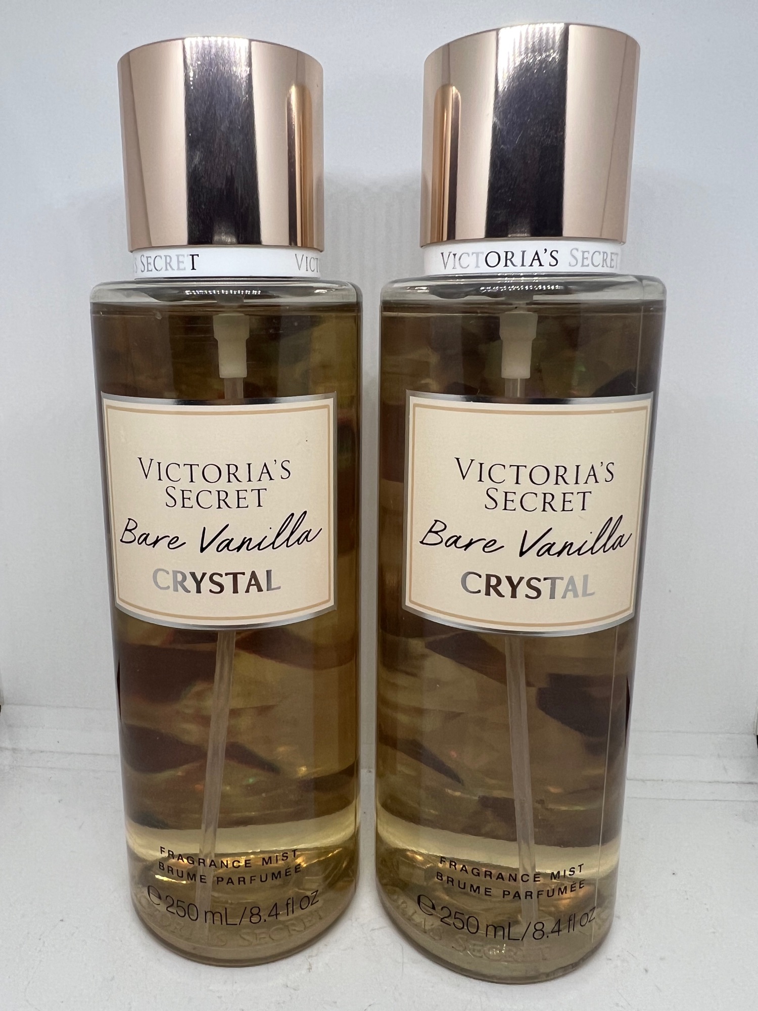  Victoria's Secret Bare Vanilla Crystal Fragrance Body Mist 8.4  fl oz (Bare Vanilla Crystal) : Beauty & Personal Care