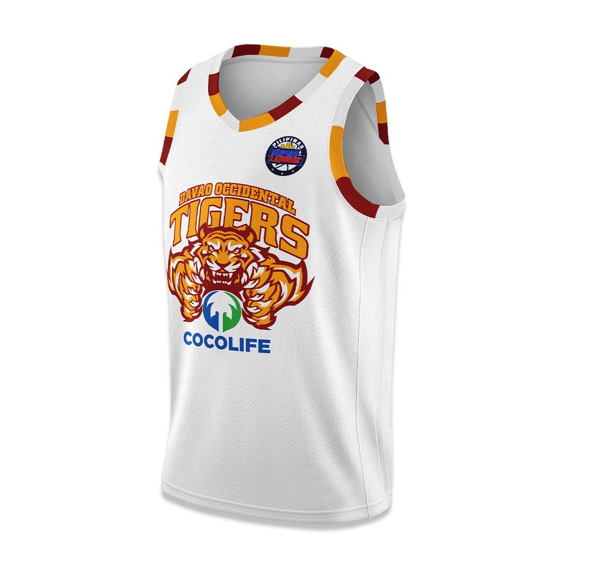 DAVAO OCCIDENTAL - TIGERS JERSEY SUBLIMATION VERSION 2 WHITE | Lazada PH