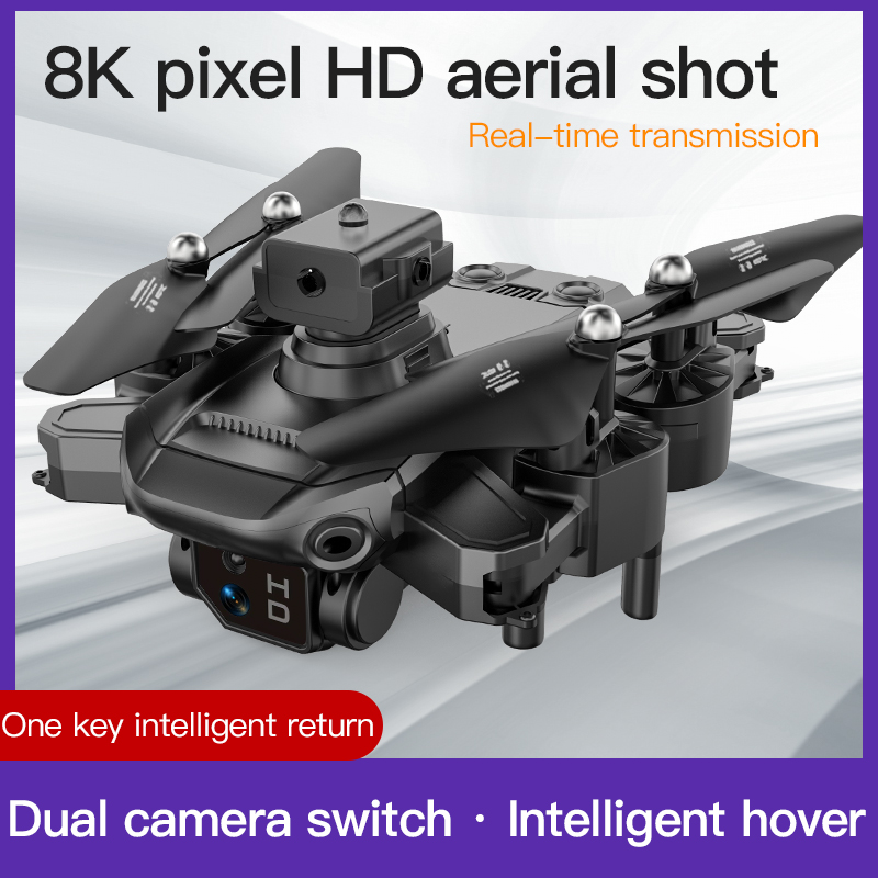 S165 Drone With Dual Camera Original 8K HD Mini Drone Air Pressure