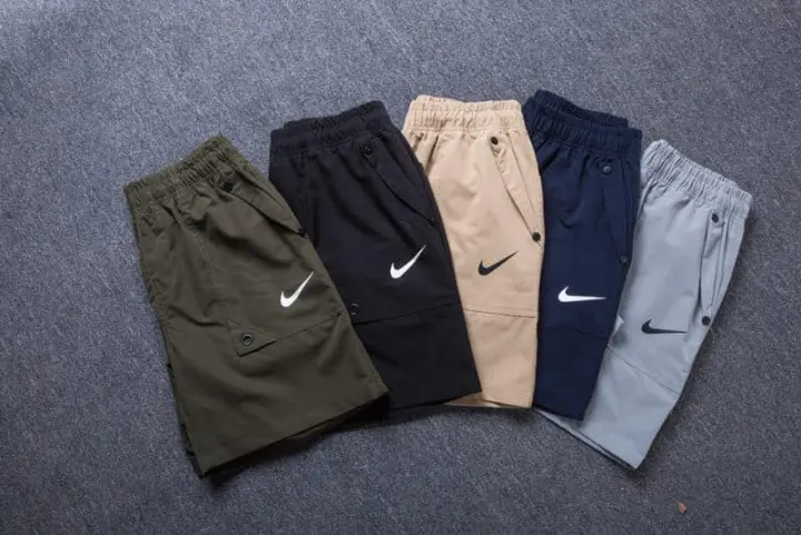 nike cargo shorts grey