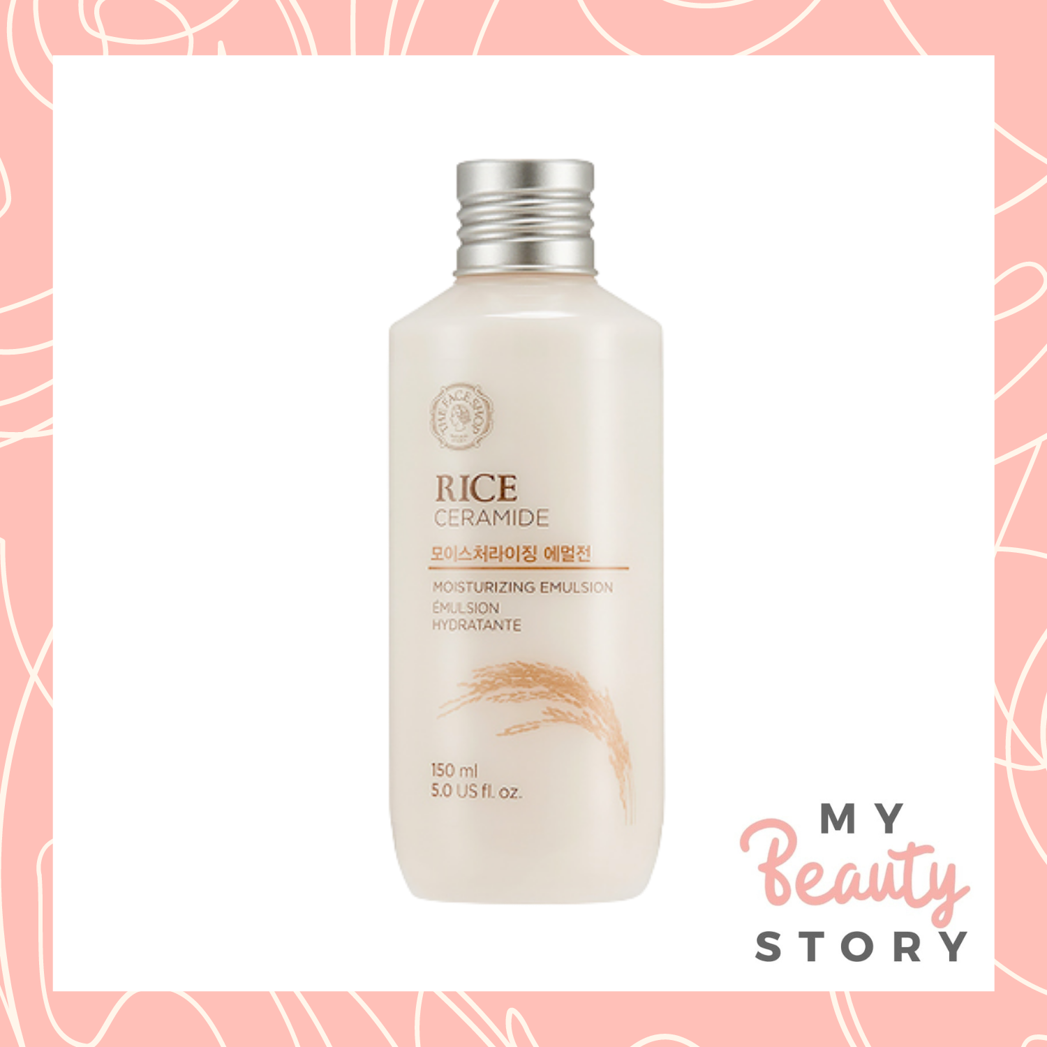 The Face Shop Rice & Ceramide Moisturizing Emulsion 150ml Lazada PH