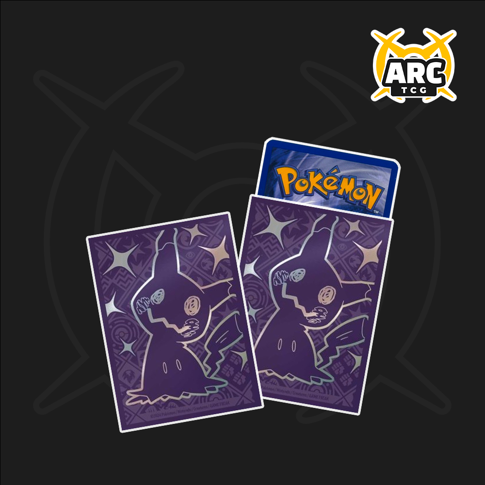 paldean fates card sleeves Amazon.com: Pokemon Card Sleeves - Shiny Mimikyu - Paldean Fates