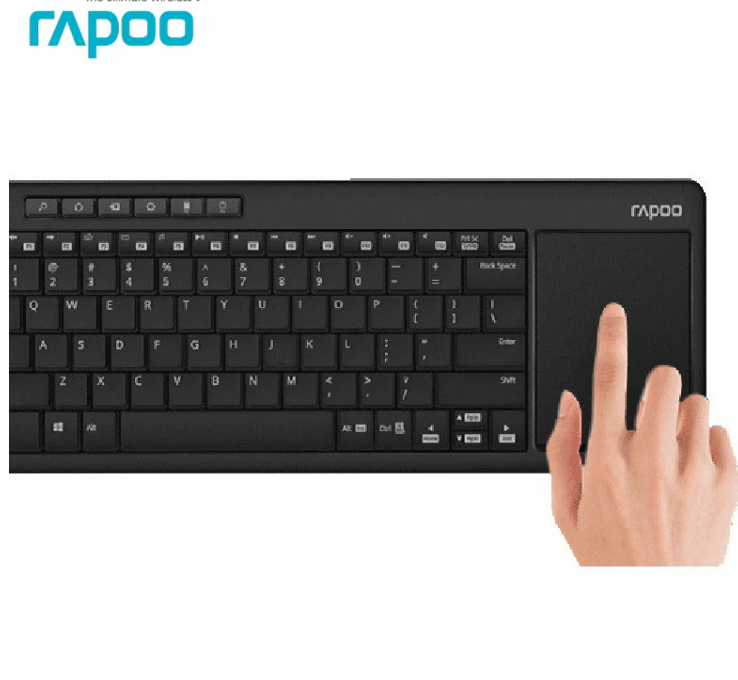 rapoo keyboard with touchpad