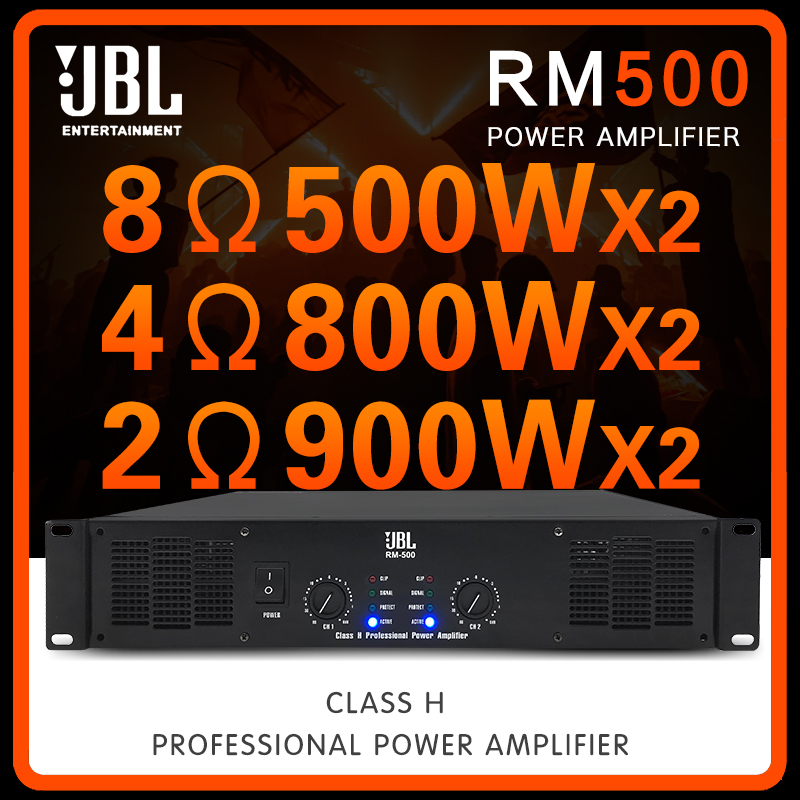 jbl rm500 power amplifier