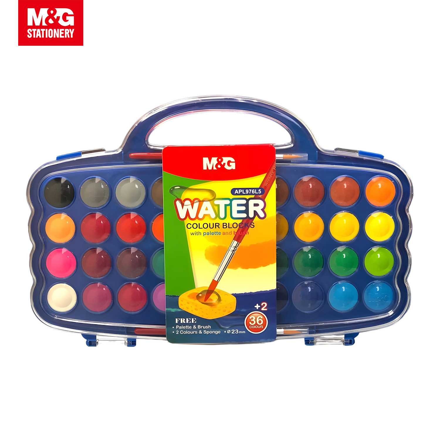 M&G Watercolor Blocks 12+2C 30m | Lazada PH