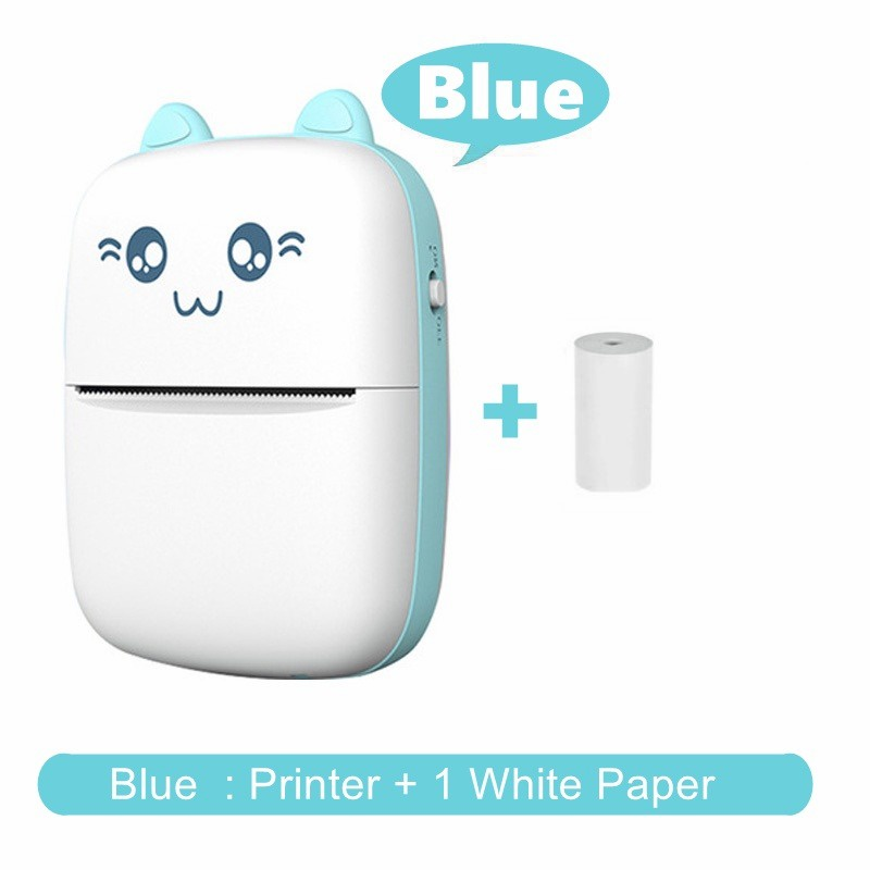 Original Smart Portable Bluetooth Thermal Printer Mini Cat Print Photo