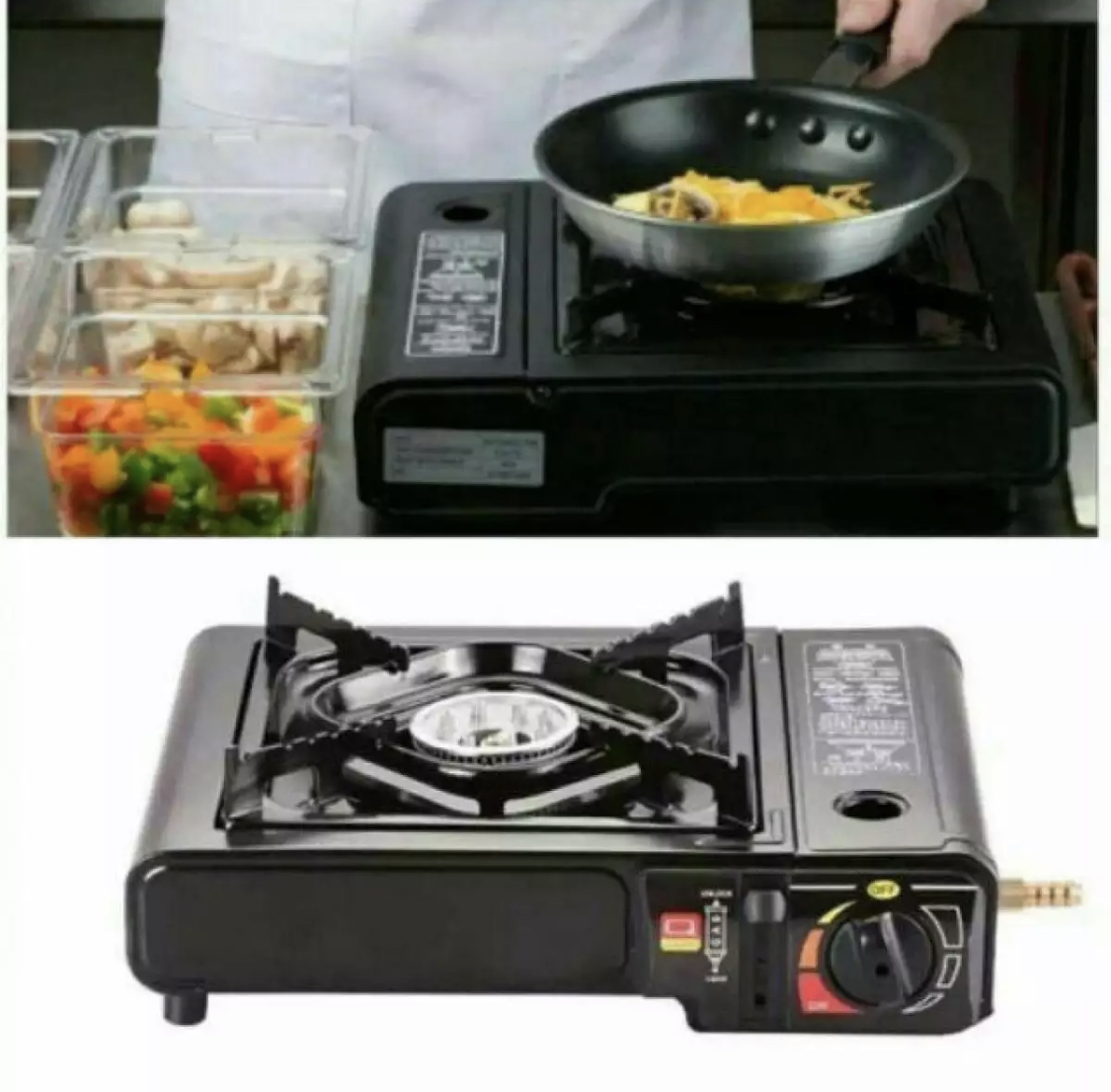 New Dual Fuel Propane or Butane Portable Stove, Gas Stove,Camping Stove