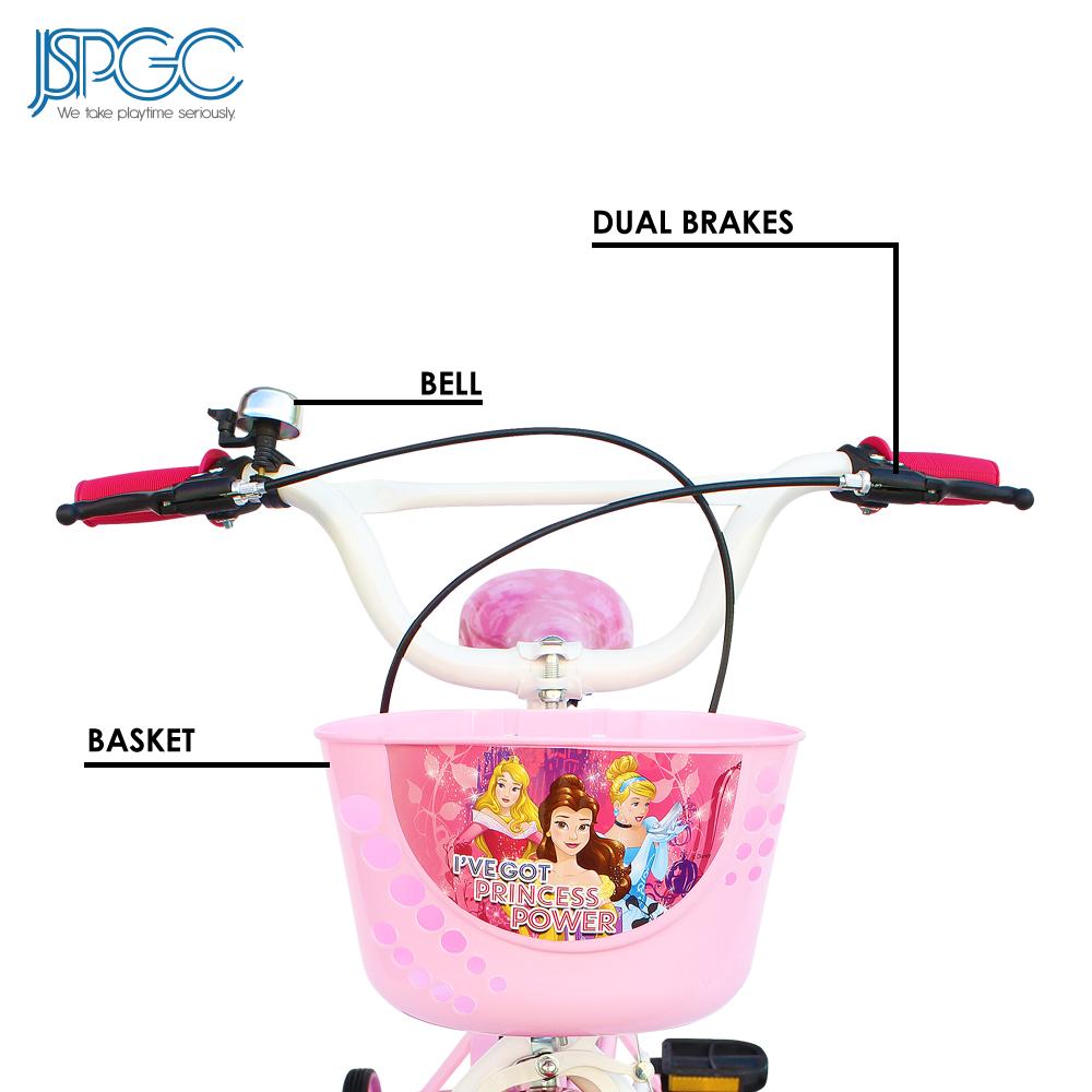princess bike with baby carrier