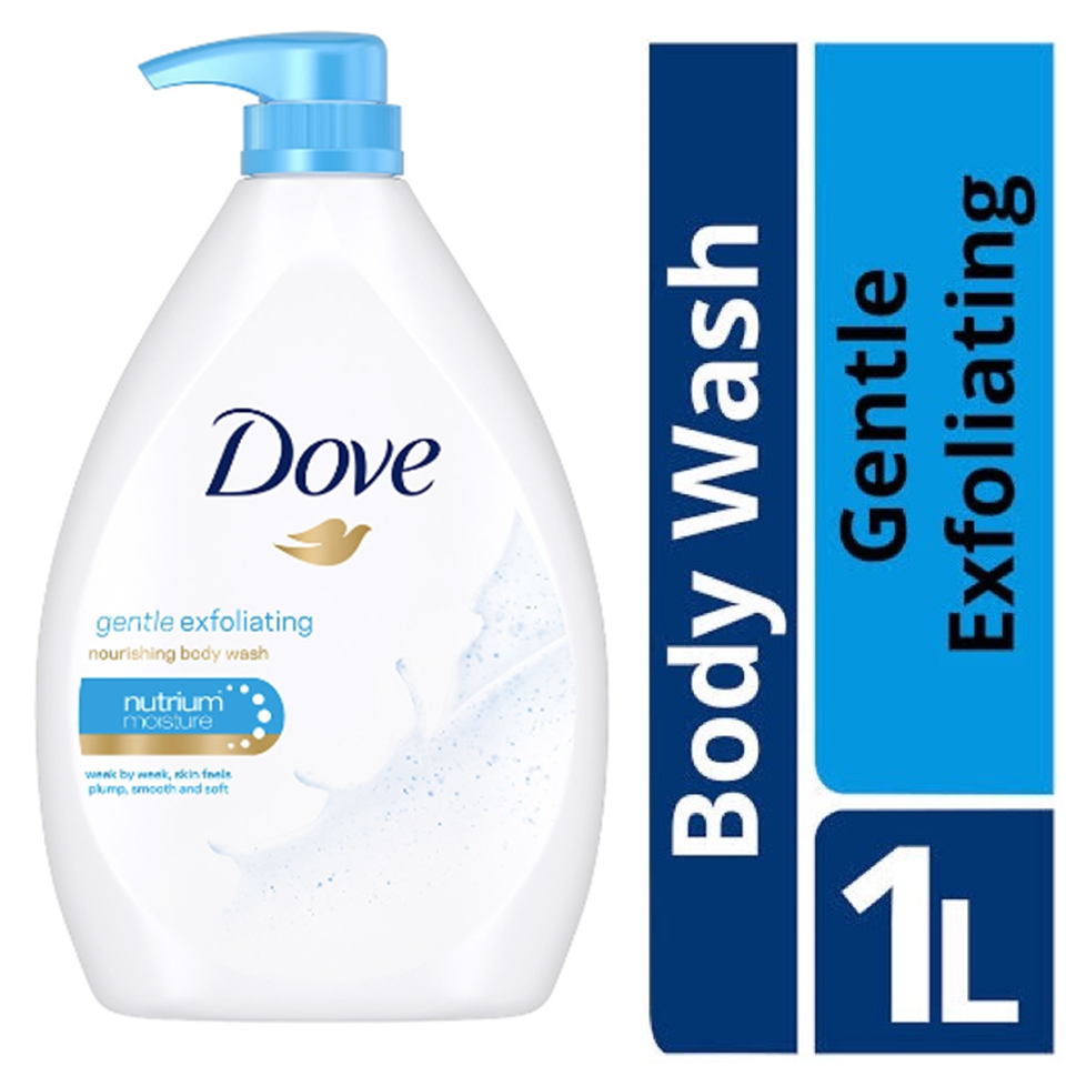DOVE Gentle Exfoliating Body Wash for Revitalized Skin NutriumMoisture