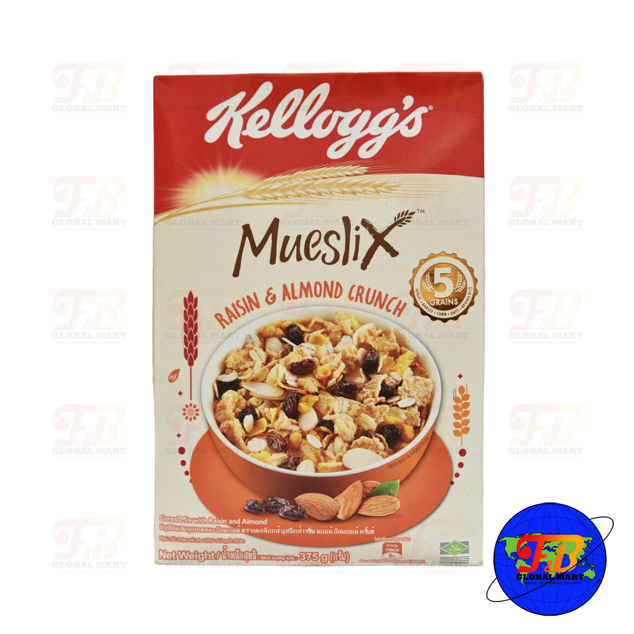 Kellogg's Mueslix Raisin & Almond Crunch Lazada PH