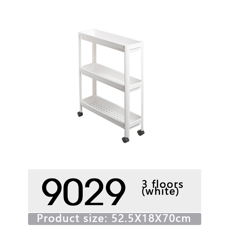 Kitchen slot storage rack removable slot rack bathroom storage rack ...