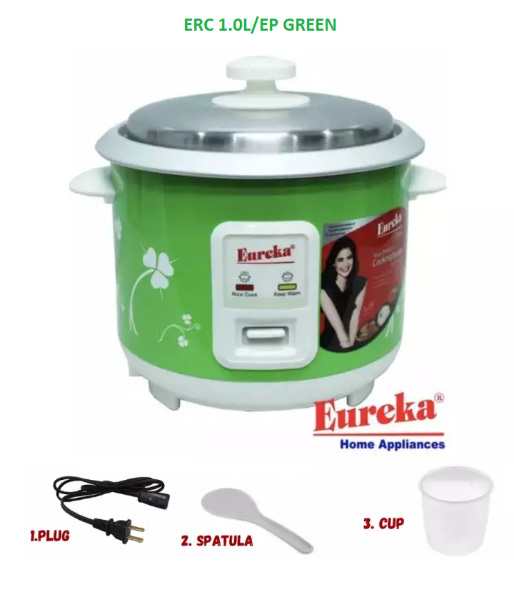 EUREKA RICE COOKER 1.0L/EP GREEN Lazada PH