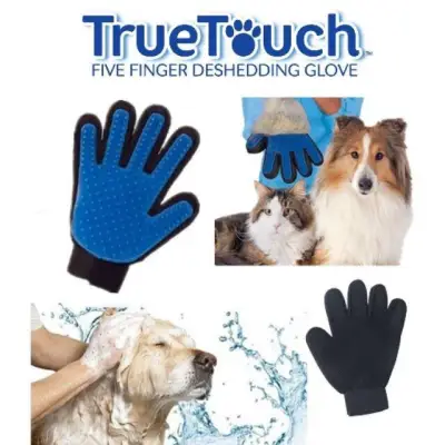 New True Touch Deshedding Glove for Gentle and Efficient Pet Grooming