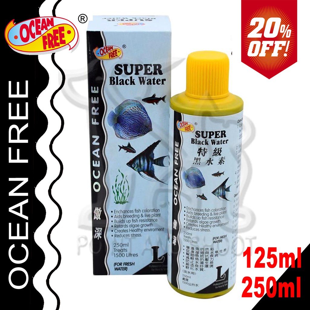 Ocean Free LSuper Black Water Aquarium Fish Medication Lazada PH