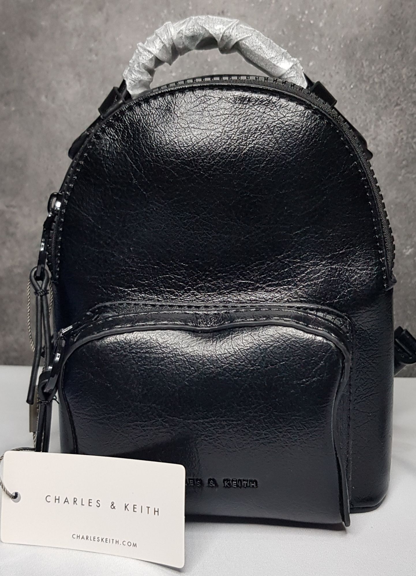 charles and keith mini backpack