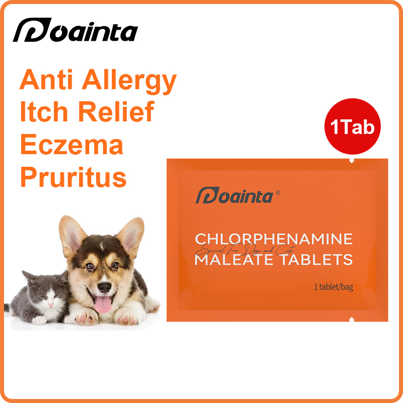 PUAINTA Allergic Itch Relief Tablet for Dog and Cat Anti Itch Medicine