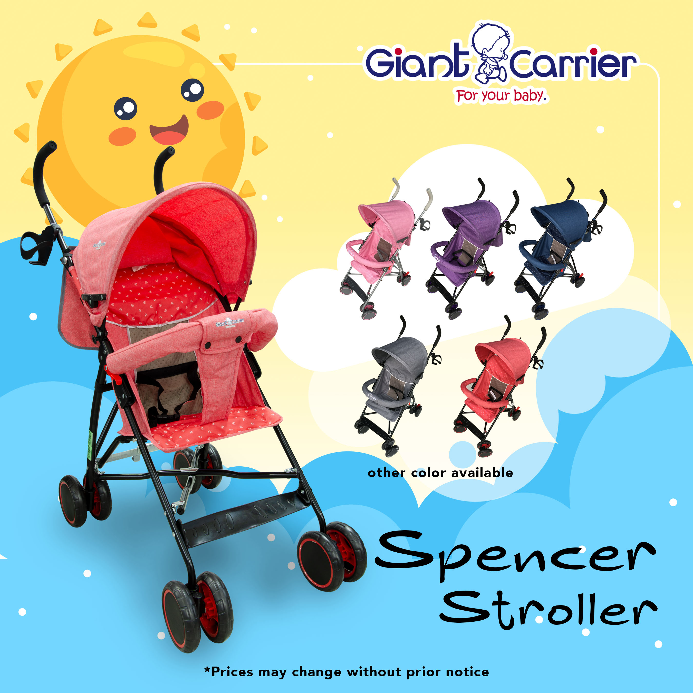 giant carrier stroller