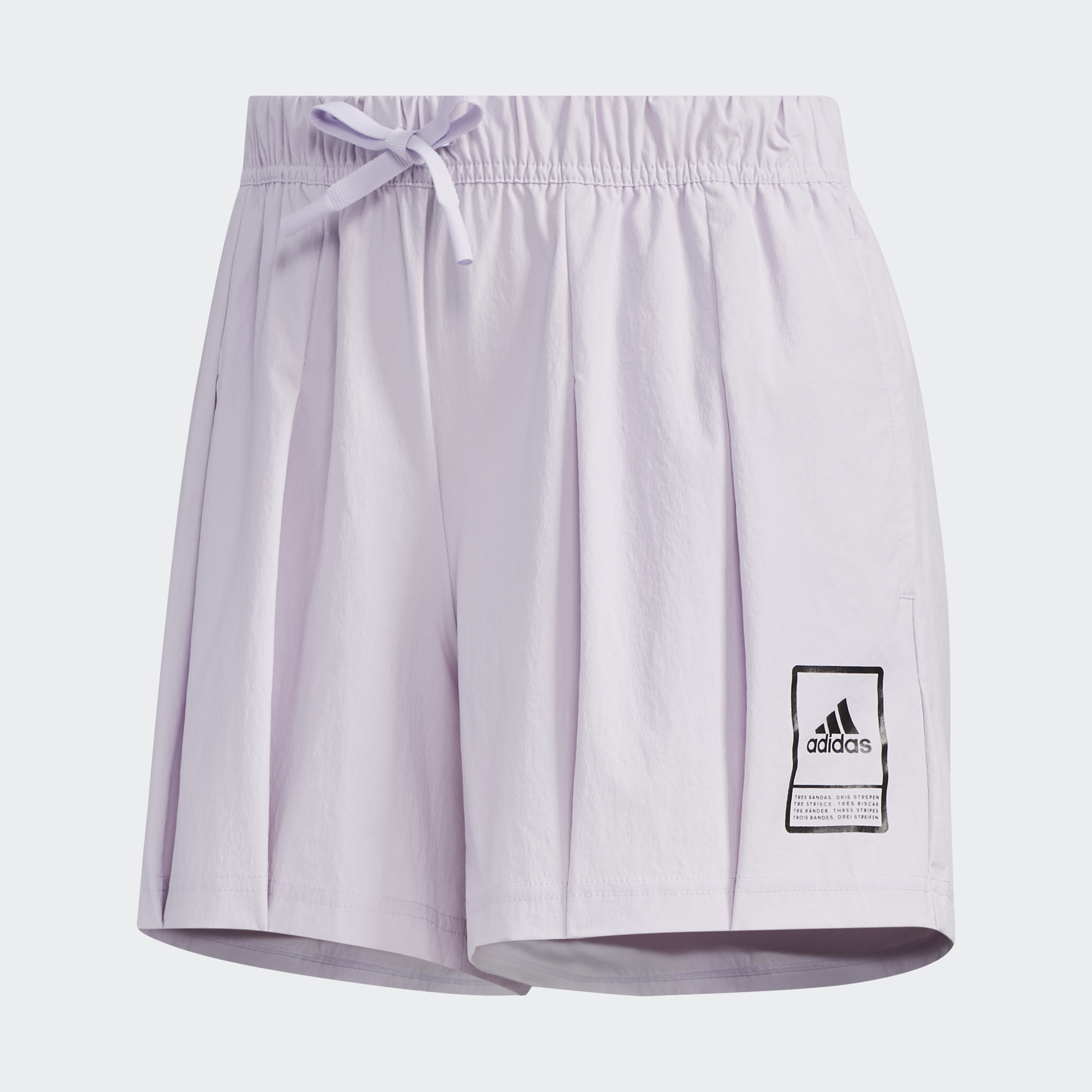 lavender adidas shorts