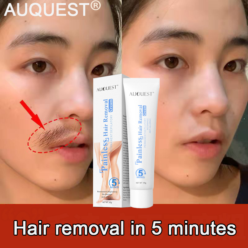 Auquest Hair Removal Cream Quick Hair Removal Underarms, Thighs and