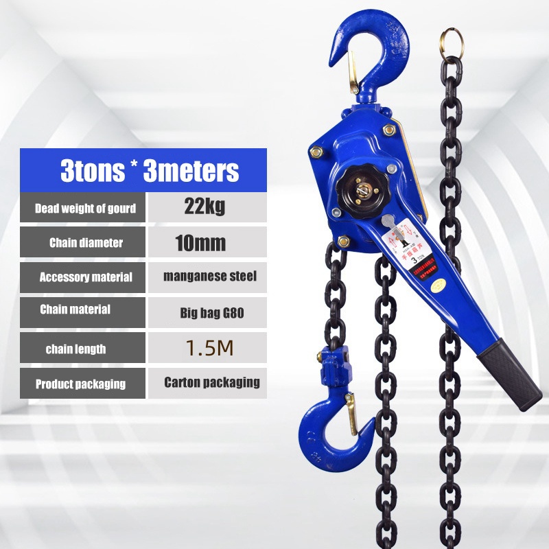 (ON HAND)Chain Leverl Block Ratchet Puller Lever Manual Block Hand
