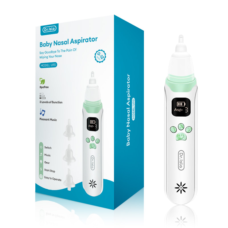 Dr. Isla U90 Nasal Aspirator Rechargeable Baby Nose Cleaner Soft ...