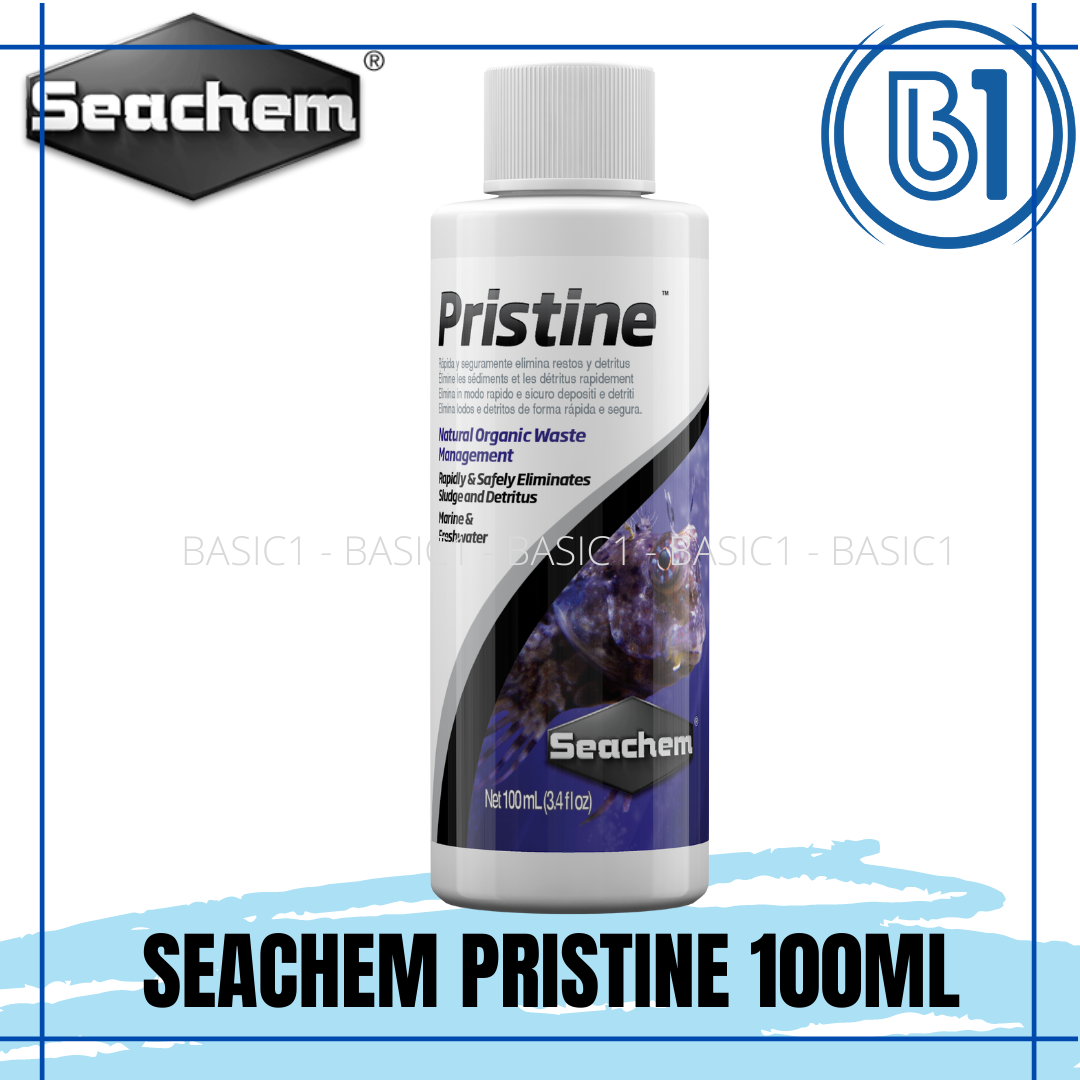 Seachem Pristine 500ml - Eliminatore Naturale Di Rifiuti Organici Per Acquari Dolce E Marino - Foto 13