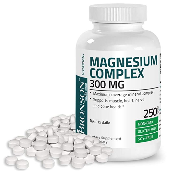 Bronson Triple Magnesium Complex Maximum Coverage 300 Mg Magnesium