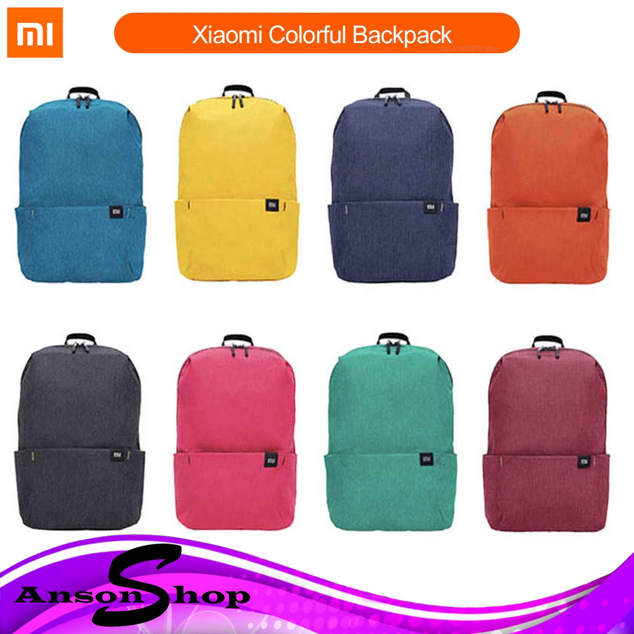 Xiaomi Mi Backpack for Men Women 10L Bag 8 Colors Lightweight  Water-resistant Backpack 165g Urban Leisure Sports Chest Pack Bags(Color  May Vary) | Lazada PH