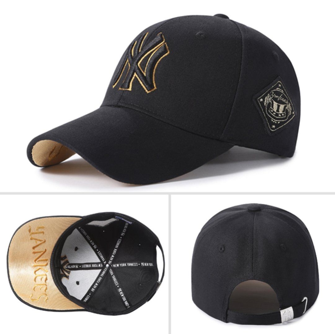 RATS EMBROIDERY CAP BLACK ASH GOLD