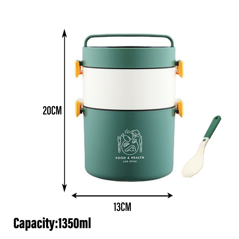 2 Layer Soup Bentgo Lunch Box Stainless with Bag Thermal 304 Stainless