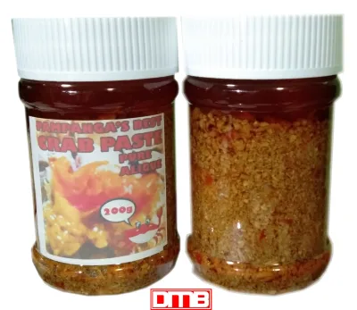 PAMPANGA'S BEST CRAB PASTE PURE ALIGUE 200g PLAIN AND SPICY