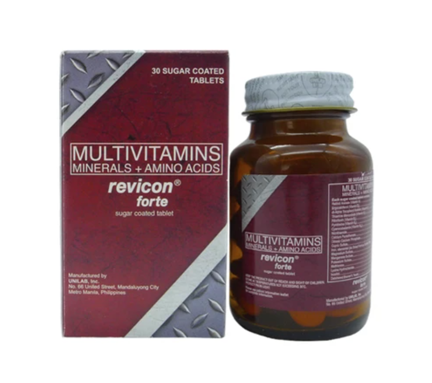 Revicon Forte Multivitamins (30 tablets) bottle Lazada PH