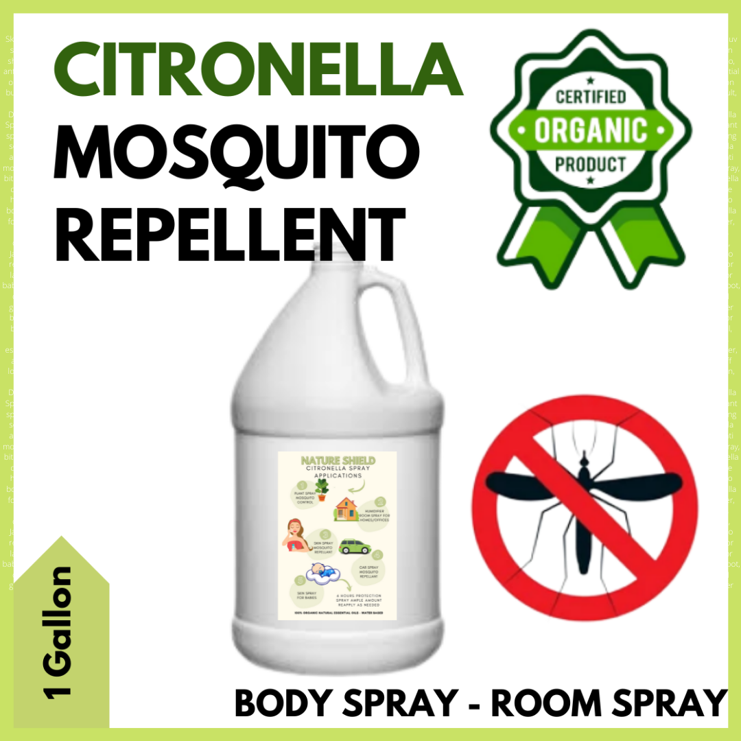 NATURE SHIELD, 1 GALLON 3750mL, Mosquito Repellant, Water Based