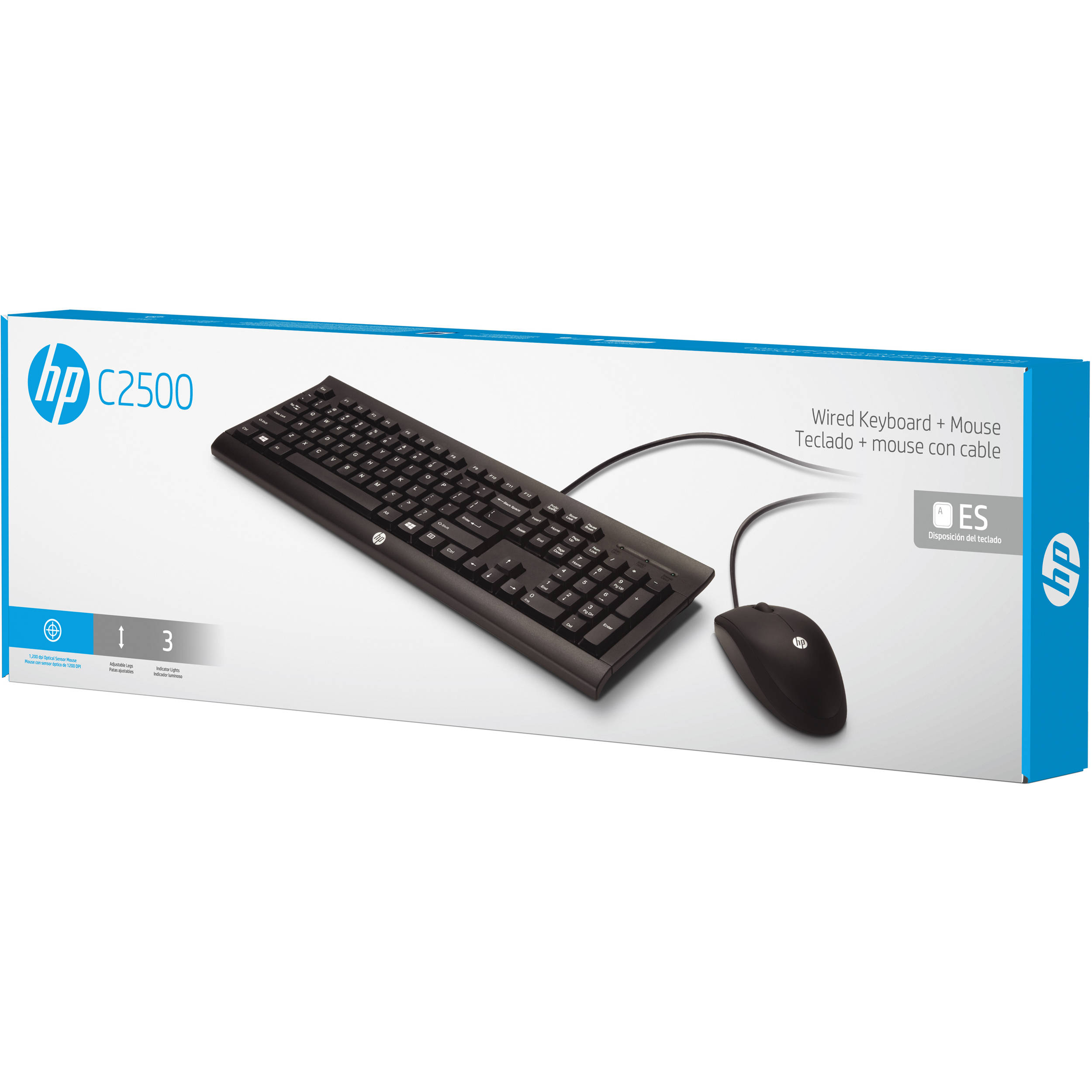 HP C2500 Wired Keyboard with Mouse | Lazada PH