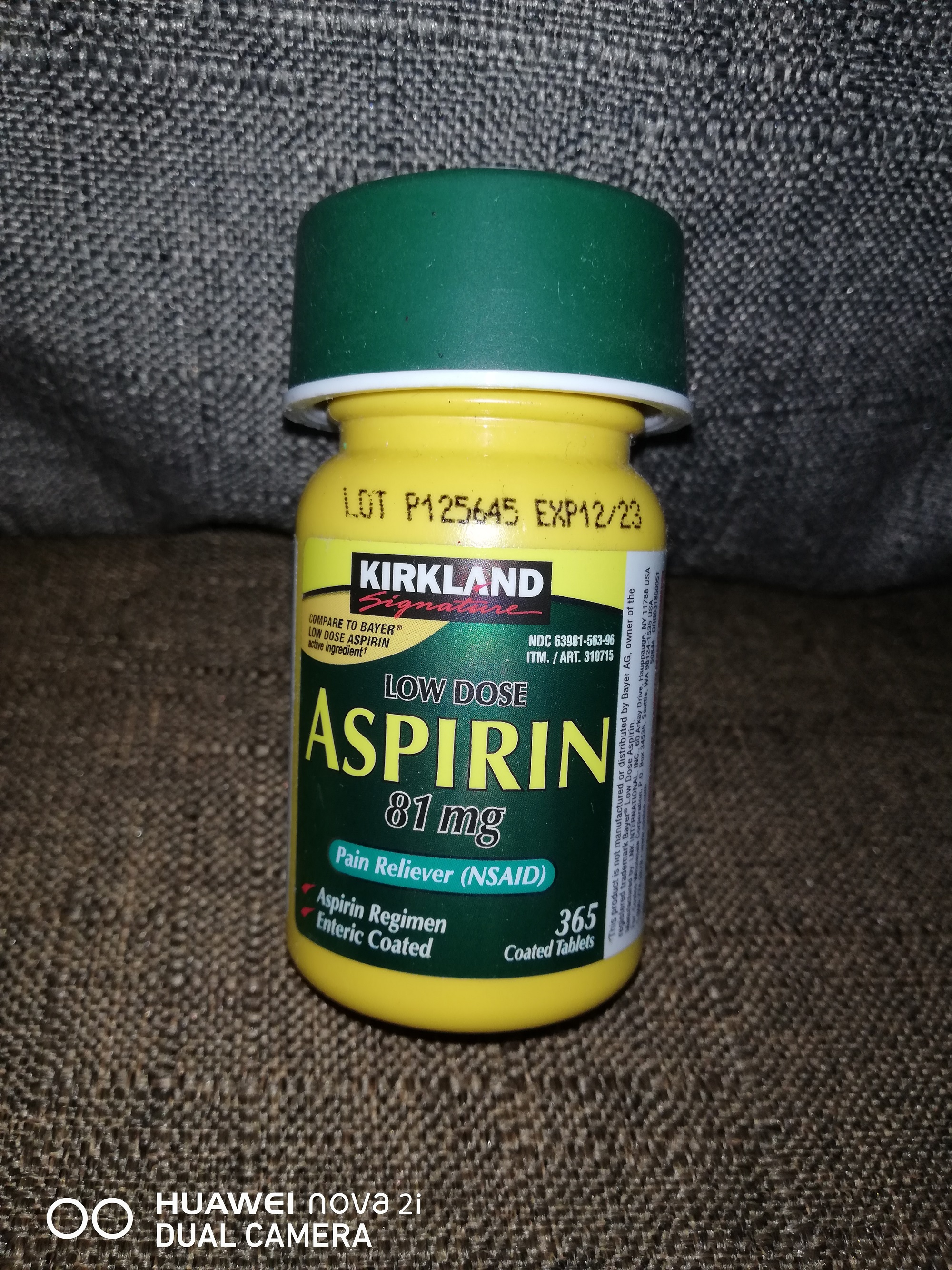 Kirkland Signature Low Dose Aspirin 81mg Lazada PH