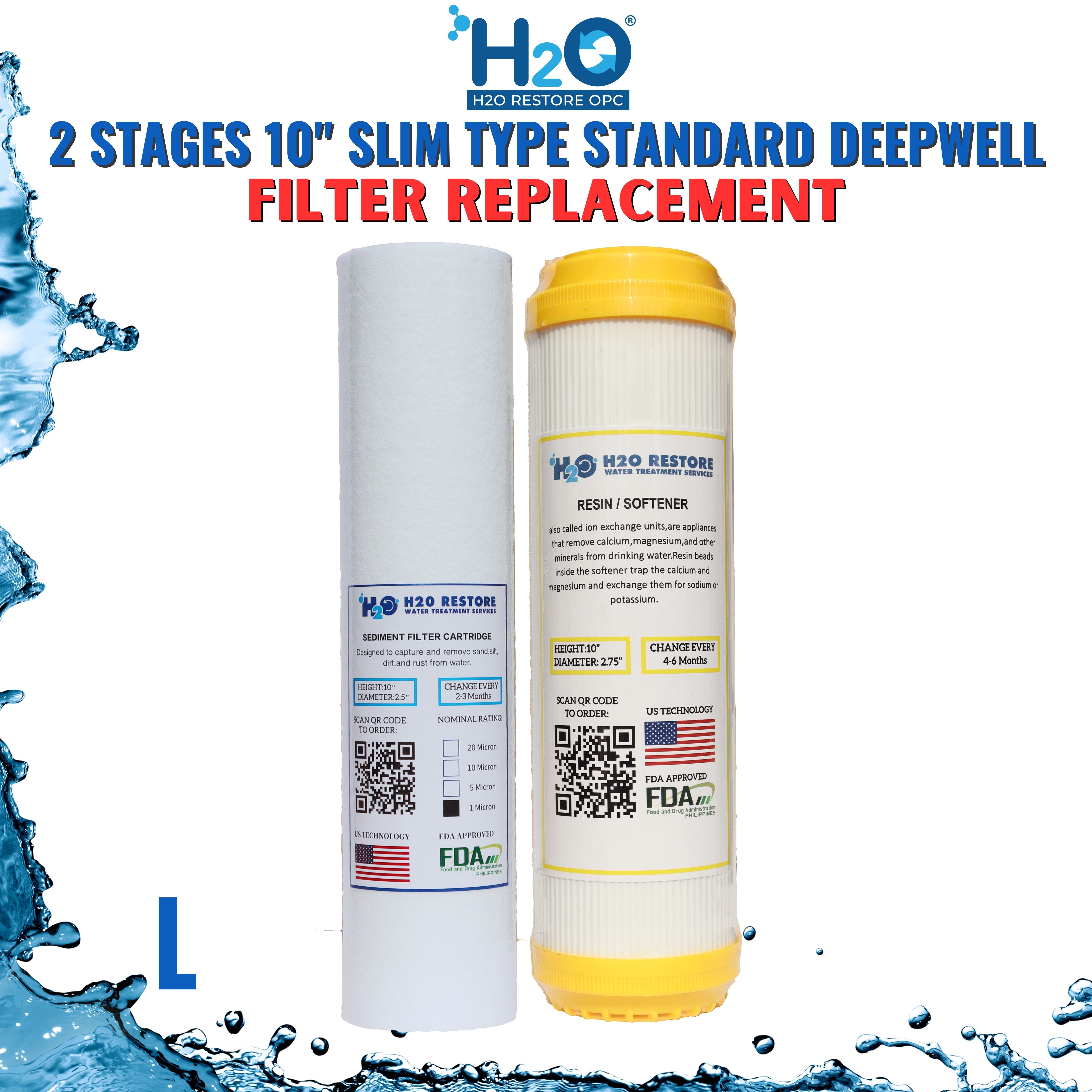 Water Filtration System Top Selling 2 Stages 10