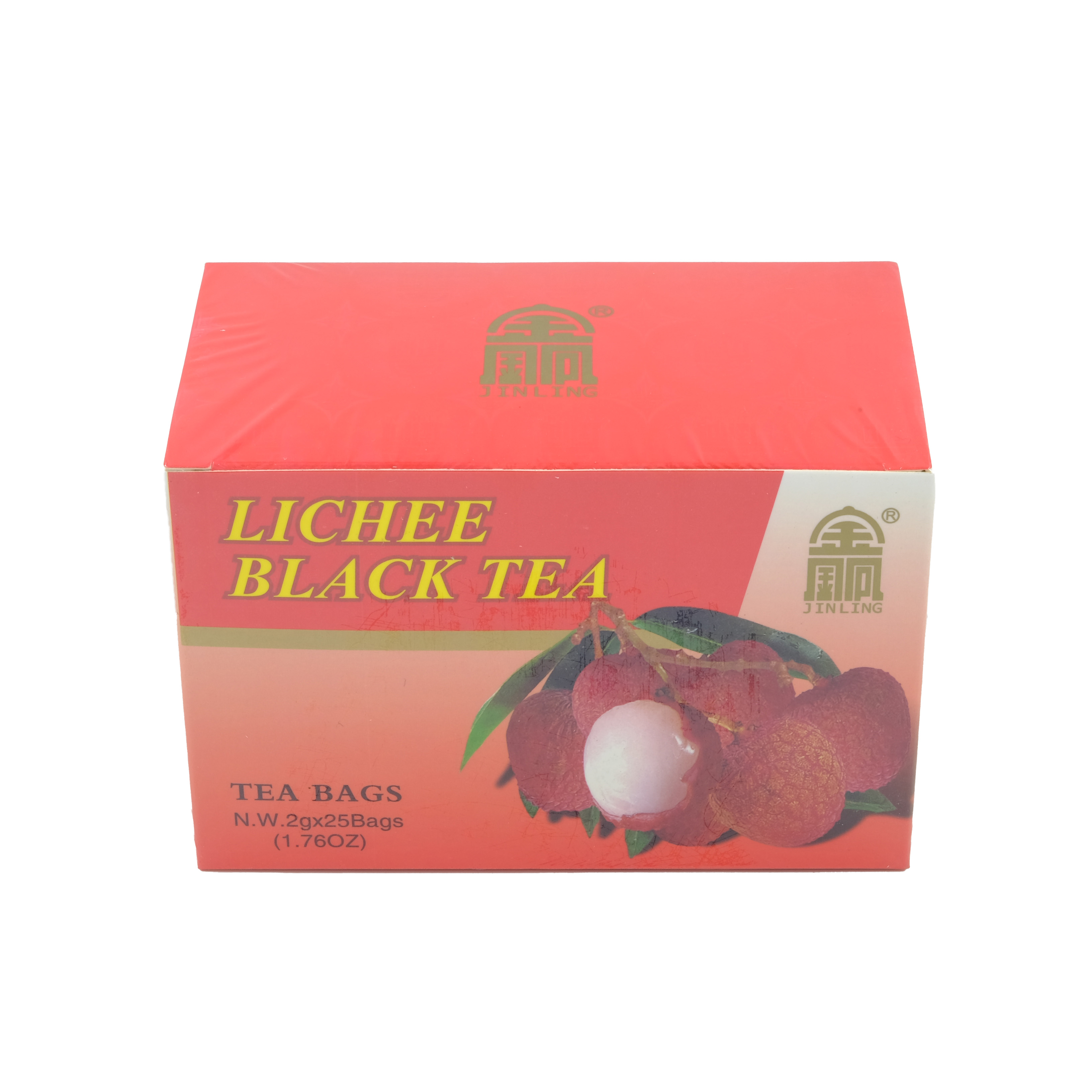 Jin Ling Lychee Black Tea (25 Tea Bags) 荔枝红茶 Lazada PH