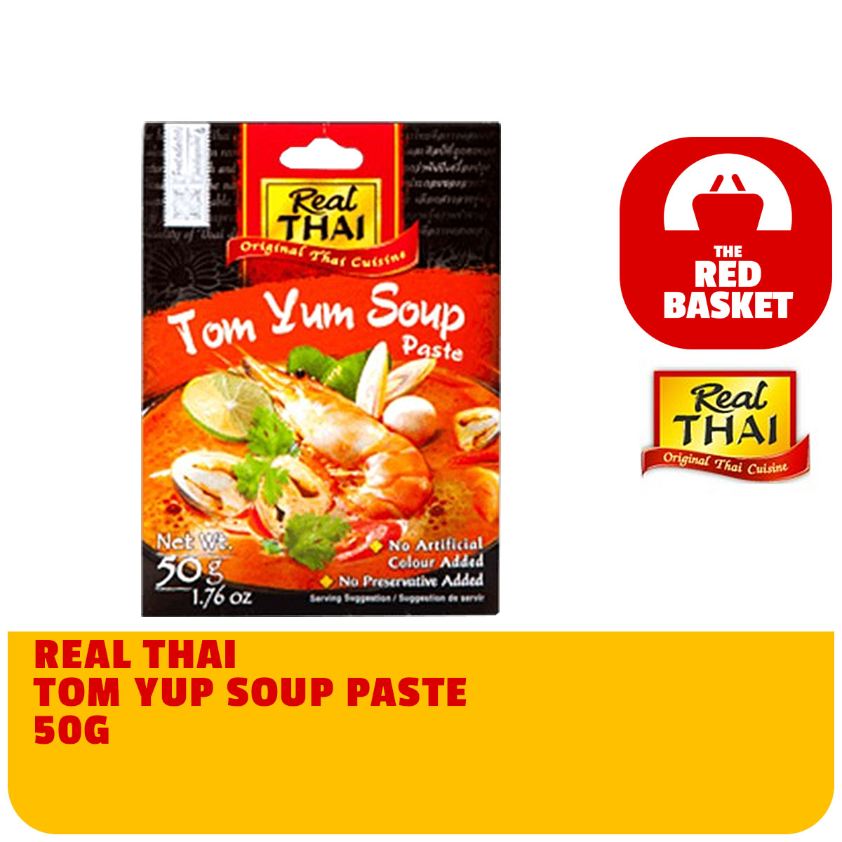 REAL THAI TOM YUM SOUP PASTE 50G X 1PC | Lazada PH