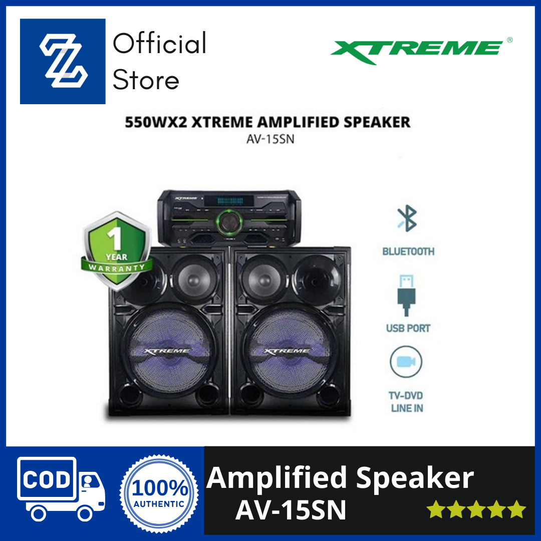 Xtreme Amplifier with Speaker Set (AV15SN) Lazada PH
