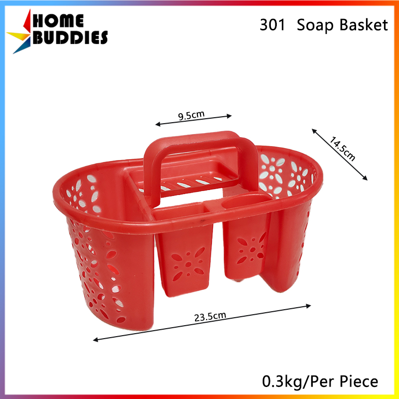Plastic Soap Basket Soap Holder Basket Organizer Toilet Tray Soap