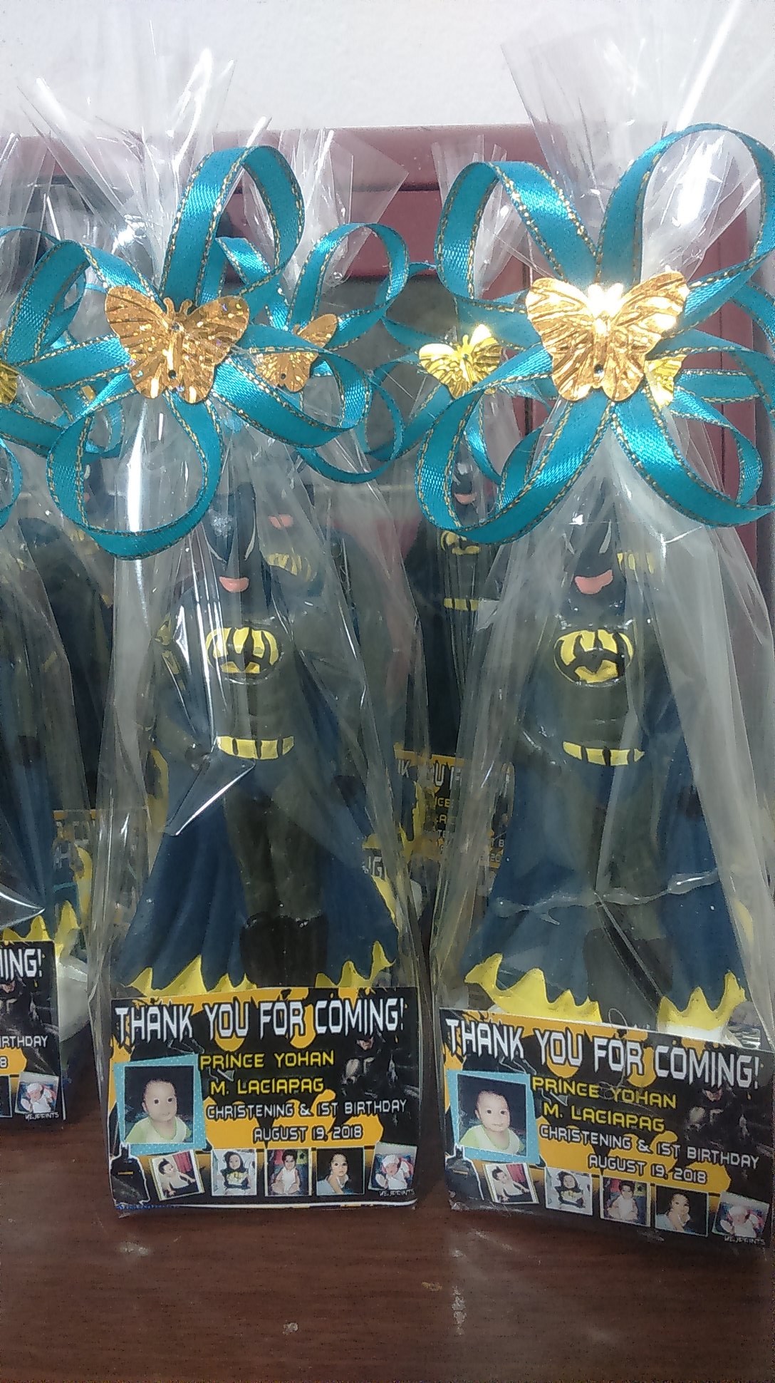 Batman Souvenir for Birthday/Binyag ( FREE!!! picture and ribbon designed)  | Lazada PH