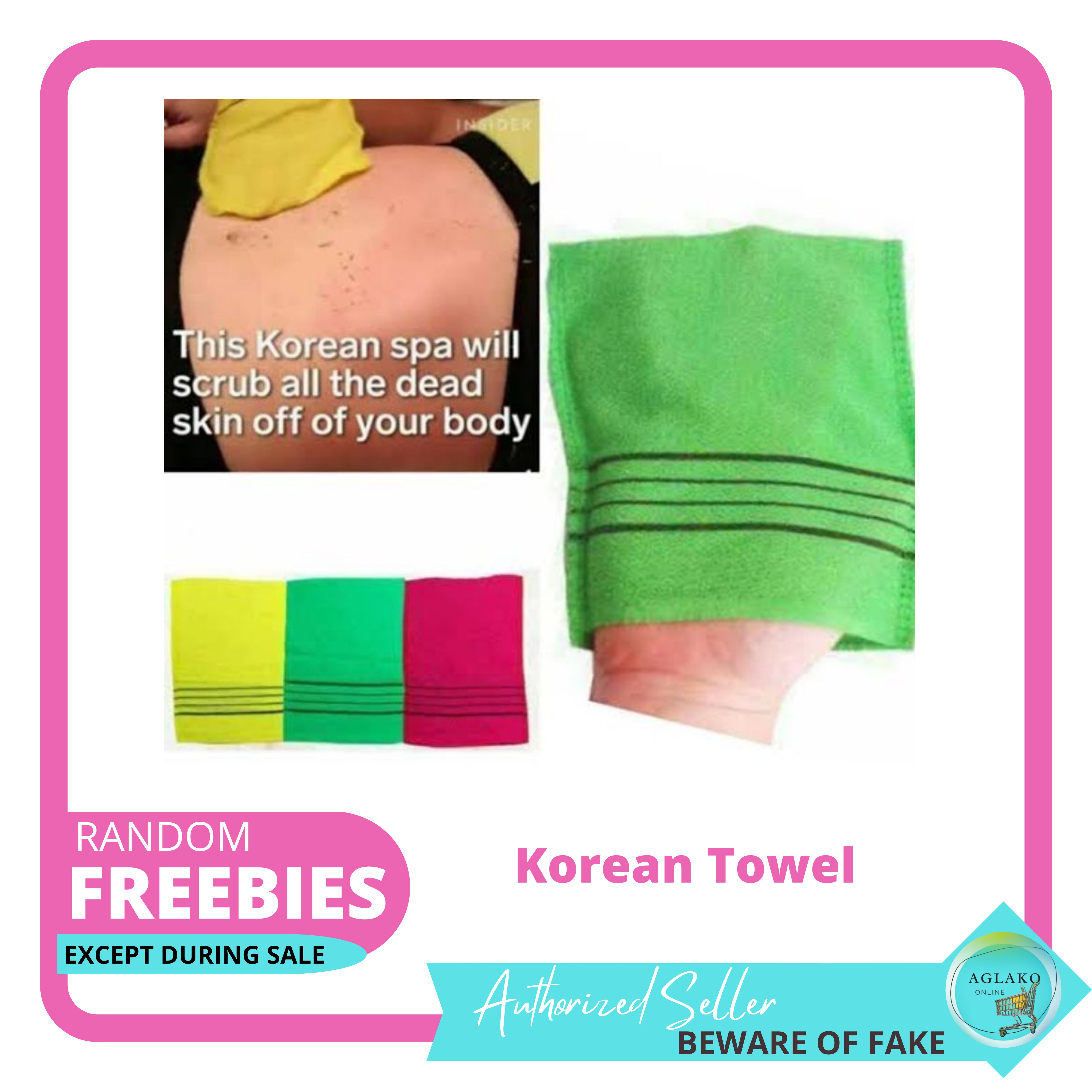 Korean Scrub Exfoliating Songwol Shower Towel Lazada PH