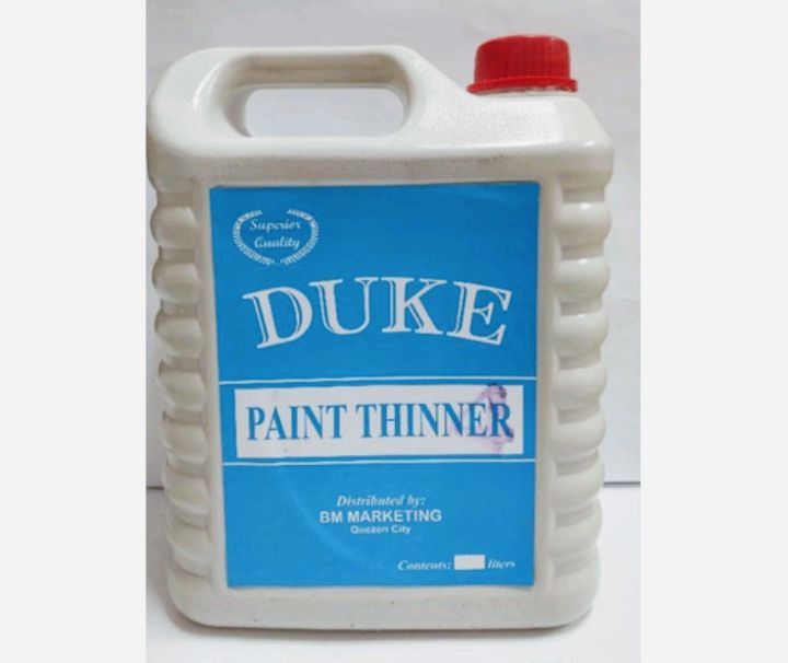 PAINT THINNER / LACQUER THINNER 1GALLON (4 LITERS) DUKE BRAND Lazada PH