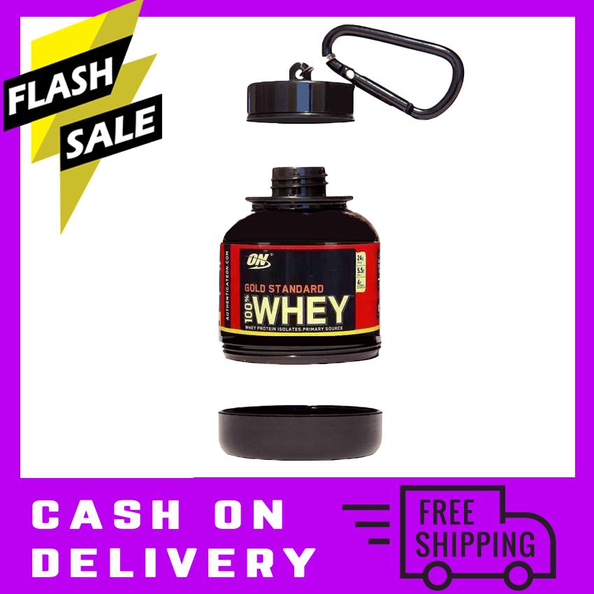 Whey Protein Bottle Keychain Whey Protein Powder Portable Funnel